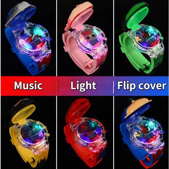 Đồng Hồ 3D Phát Nhạc Và Đèn Cho Bé
