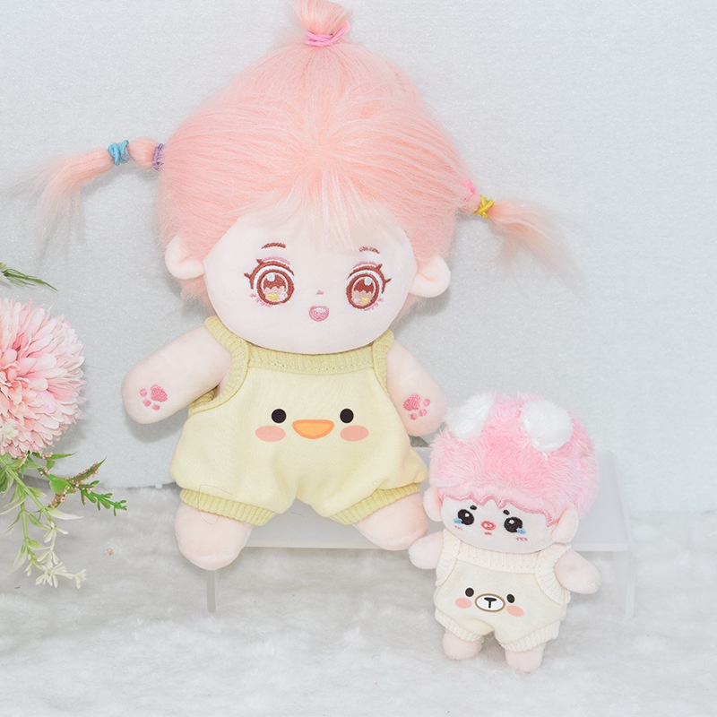 Mới Áo liền quần Bằng cotton Với Họa Tiết Động Vật Đáng Yêu Dùng Cho Búp Bê 10 / 20cm