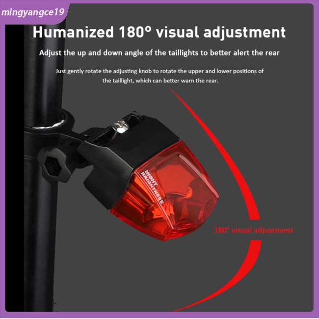 Đèn Đuôi Xe Đạp Từ Tính Chống Nước