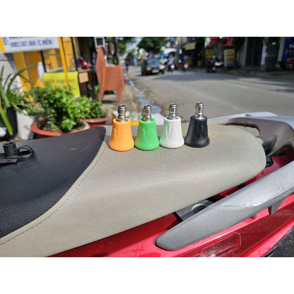 Béc Phun Cho Máy Rửa Xe Cao Áp Hình Tâm 1.1 ly Inox 304