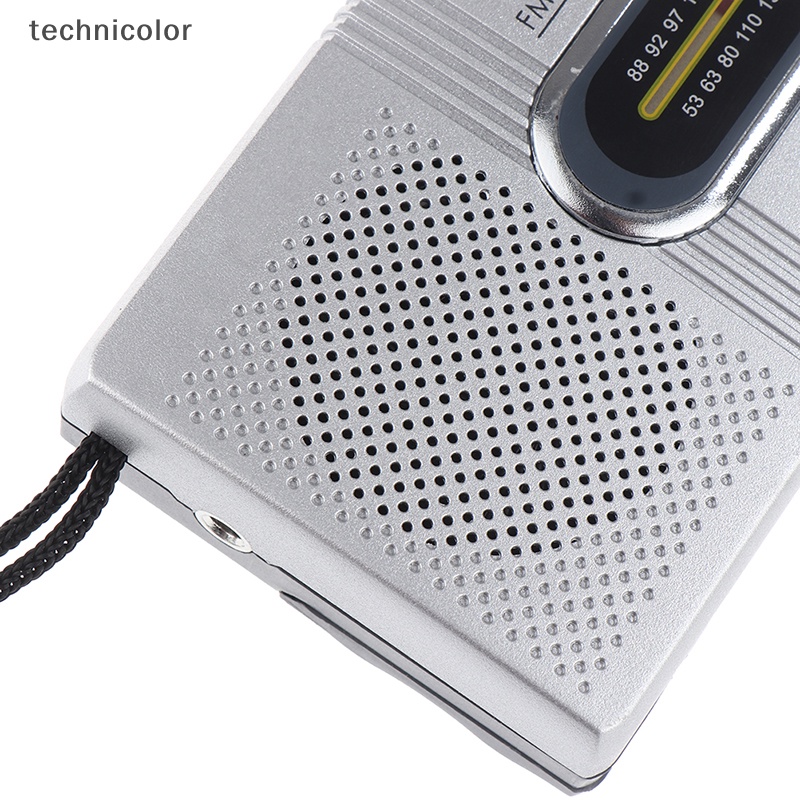 Giảm giá đài phát thanh mini cầm tay am fm máy nghe nhạc loa ngoài trời cửa hàng radio âm thanh nổi