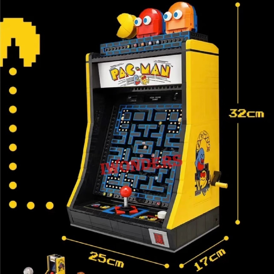 Đồ Chơi Lắp Ráp Mô Hình Máy Chơi Game Arcade DIY