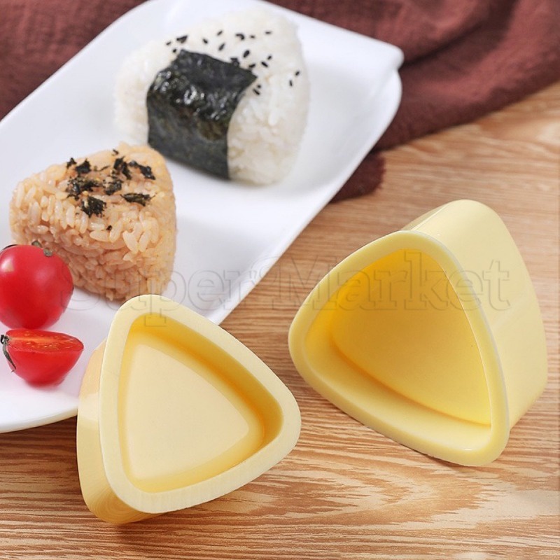 [đặc Trưng] khay tự làm sushi eco-friendly / khuôn cơm nắm kiểu nhật / tiện ích làm bánh hamburger mini nhanh / khuôn ép bánh mì dễ dàng