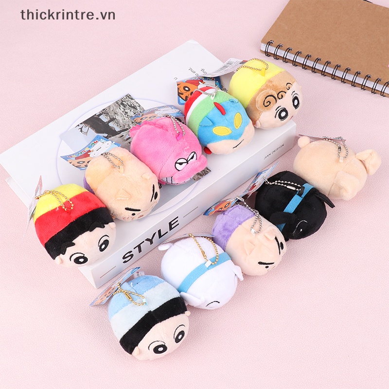 Móc Khóa Hình Shin-chan Nhồi Bông Mềm Mại Đáng Yêu