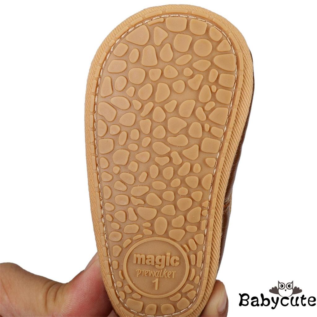 Bb-baby girls premium pu flats infant first walker crib shoes for party festival baby shower