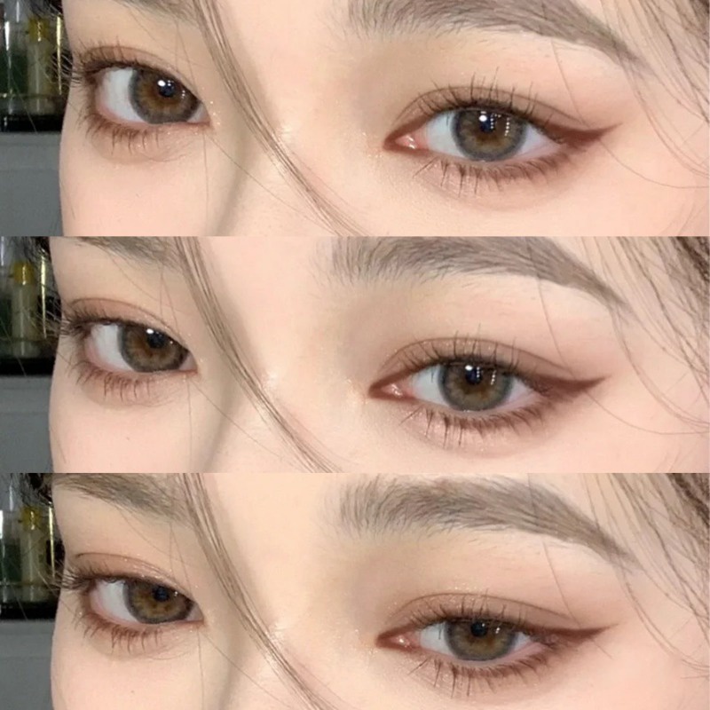 Long-lasting smooth liquid eyeliner pencil / waterproof quick drying non-smudge easy to color black eye liner pen mỹ phẩm trang điểm