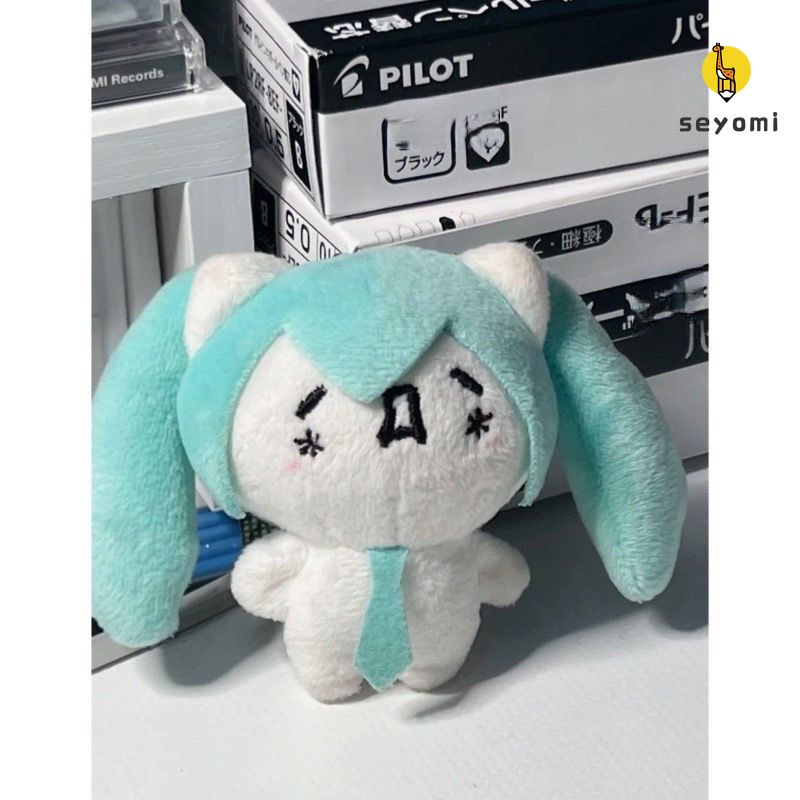 Mới Móc Khóa Búp Bê Hatsune Miku Nhồi Bông Xinh Xắn