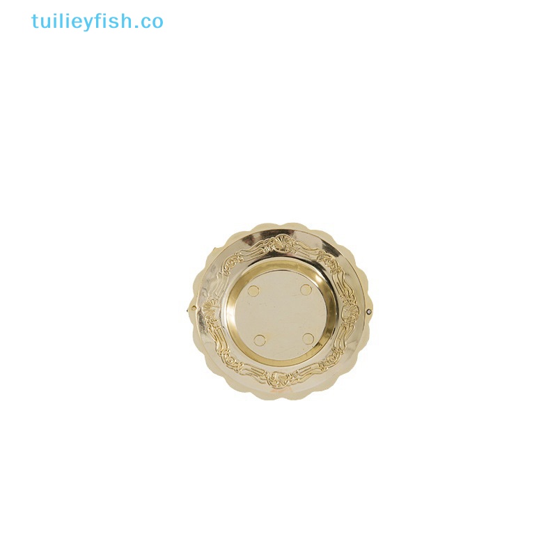 Set 10 Khay Nhựa Mini Màu Vàng / Bạc Đựng Bánh / Sushi / Trái Cây Trang Trí Nhà Cửa