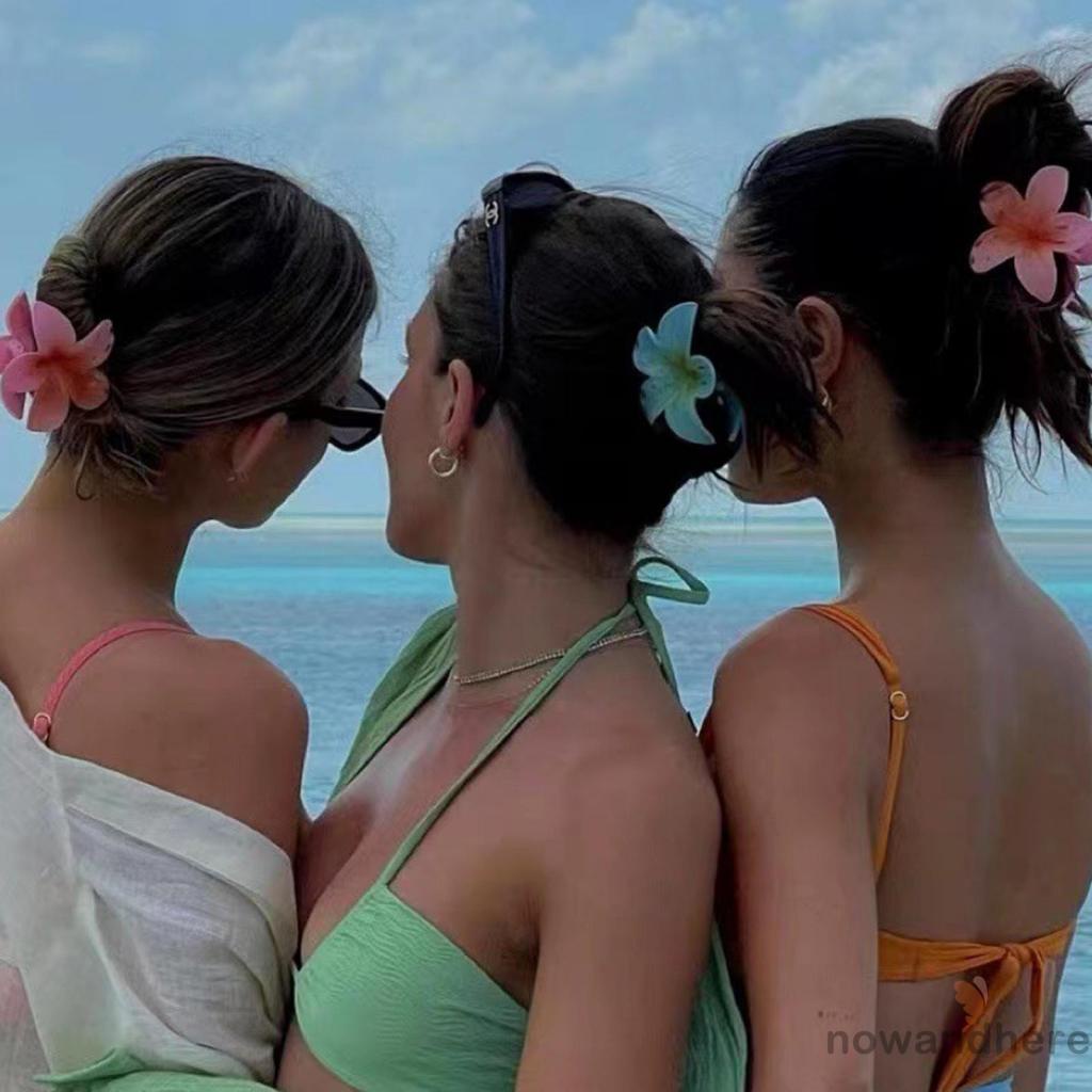 Kẹp Tóc Càng Cua Hình Hoa Dễ Thương Cho Nữ