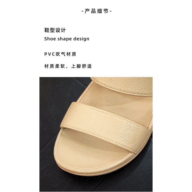 Gi y nh a n Dép Sandal Đế Dày Tăng Chiều Cao Thời Trang Mùa Hè Hàng Mới Dành Cho Bạn Nữ Mang Ngoài Trời