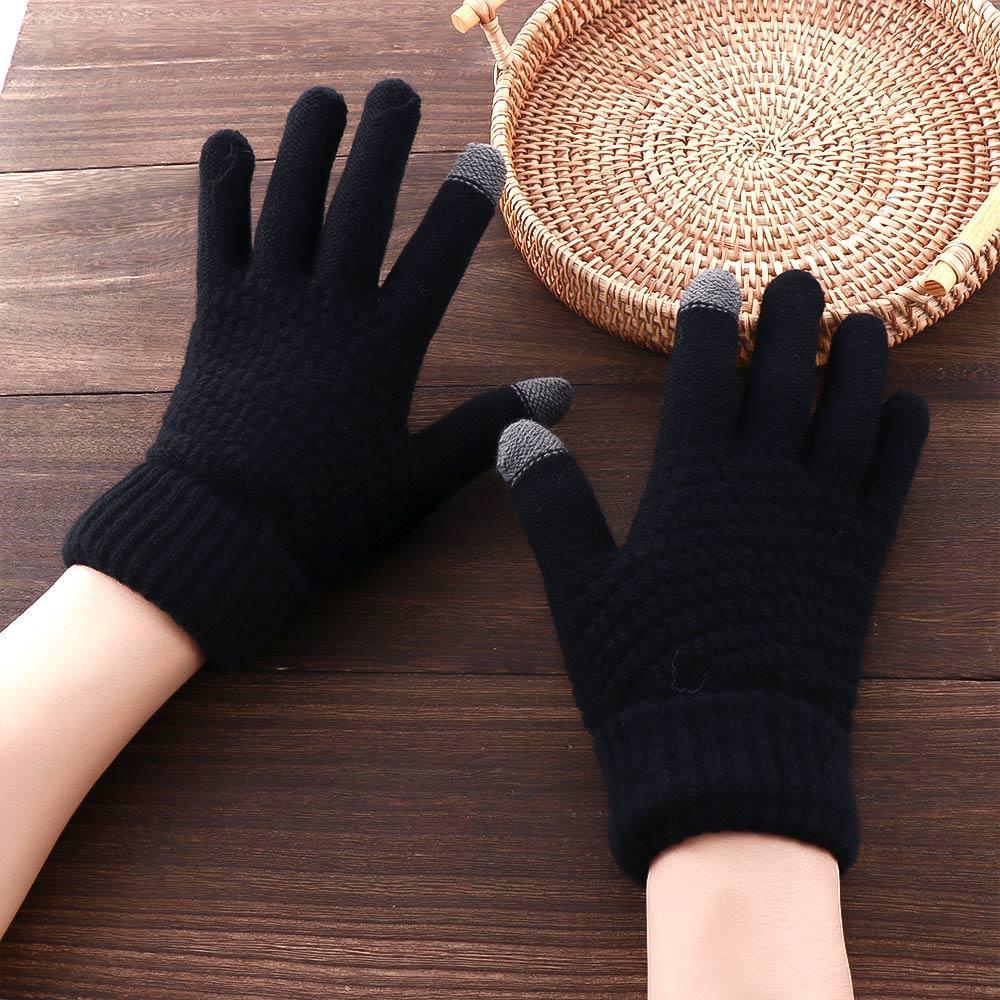 Găng Tay Len Đan Giữ Ấm Mùa Đông Thần Kỳ mujer magic mittens Cho Nữ