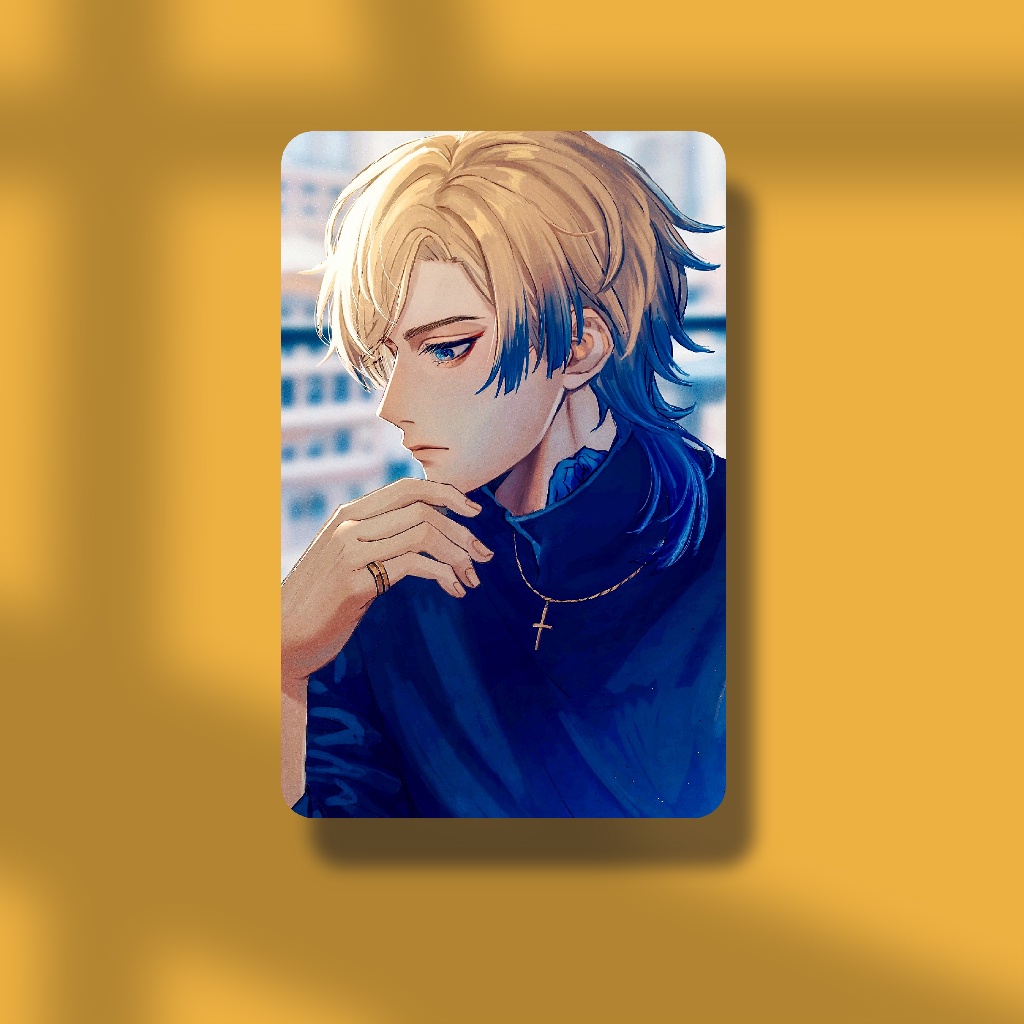 Thẻ Card Bo Góc Anime Michael Kaiser Blue Lock - Giấy Bìa Cứng - Có Màng Cán