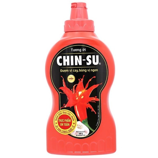 Tương ớt Chinsu Cay Vừa chai lớn chai 250g/ 500g/ 1Kg