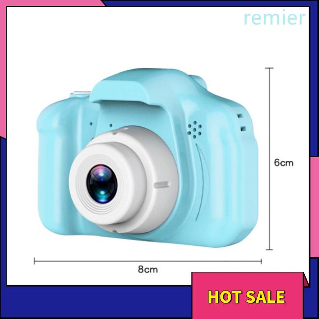Re 2 inch màn hình hd có thể sạc được máy ảnh mini kỹ thuật số trẻ em phim hoạt hình đồ chơi máy ảnh dễ thương đạo cụ chụp ảnh ngoài trời cho trẻ em