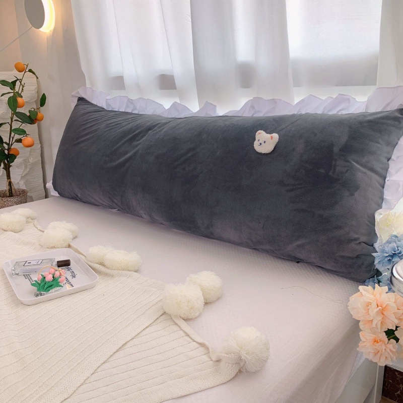 Đệm đầu giường tựa lưng lớn có thể tháo rời và giặt được phòng ngủ tựa lưng dài bảo vệ eo sofa giường tựa lưng tatami đệm túi mềm