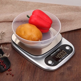 Cân tiểu ly điện tử nhà bếp mini định lượng 1g - 10kg làm bánh độ chính xác cao- Fashinrandy