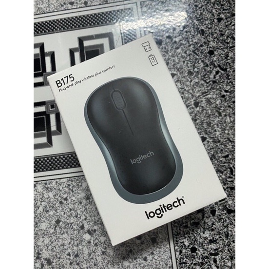 Chuột Không Dây Logitech B175 - USB 2.4Ghz, Nhỏ Gọn, Pin Trâu, Phù Hợp PC/Laptop - Bảo Hành 36 Tháng