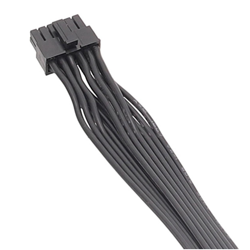 1 Cáp Chuyển Đổi 8 pin Cái Sang 12 pin Đực gpu Màu Đen Cho nvidia geforce Rtl3080 rtx3090 gpu