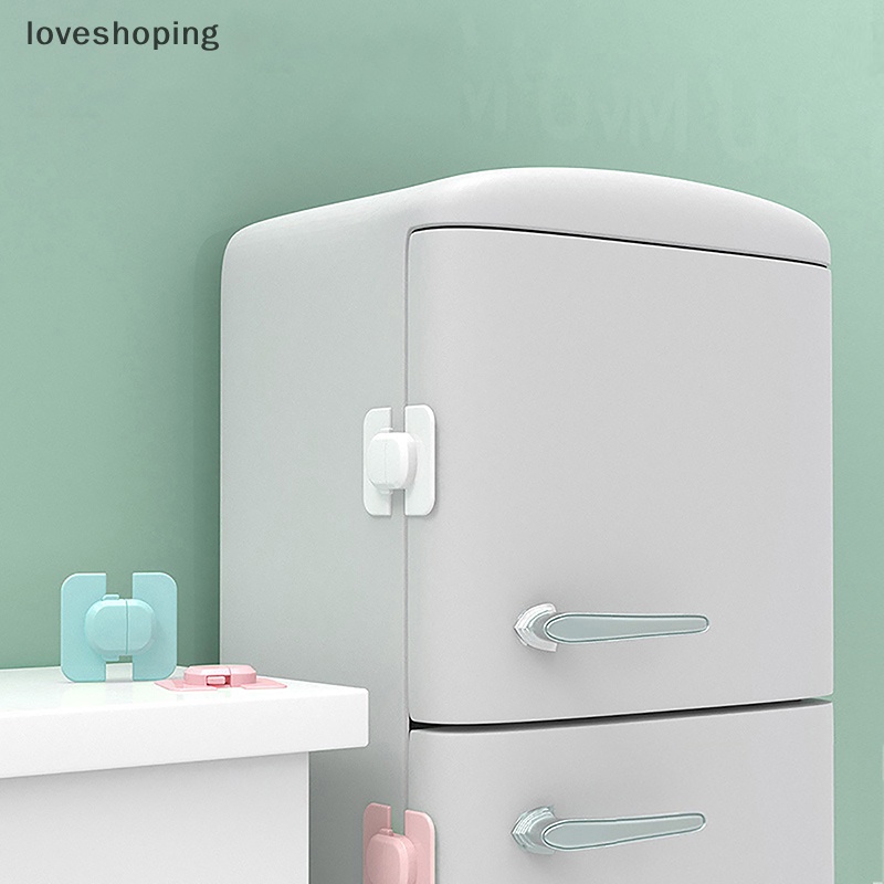 Bảo vệ an ninh cho trẻ em tủ lạnh khóa nội thất cửa tủ khóa an toàn boutique