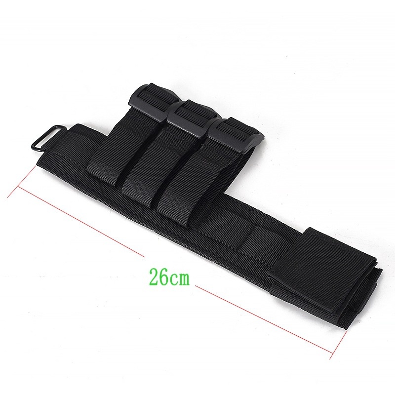 Luc ba lô cinch chốt thắt lưng dây đeo chiến thuật molle knife shealth holder adapter phần đính kèm pals camping pouch phụ kiện