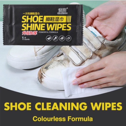 Sẵn Sàng 30 Cái Khăn Lau Đánh Bóng Giày Trắng Nâng Cấp Làm Dày Cho Giày Sneakers Cao Cấp Sản   Chăm Sóc Làm Sạch Giày Làm Sạch Lau Nhanh Dụng Cụ Gia Đình Serein