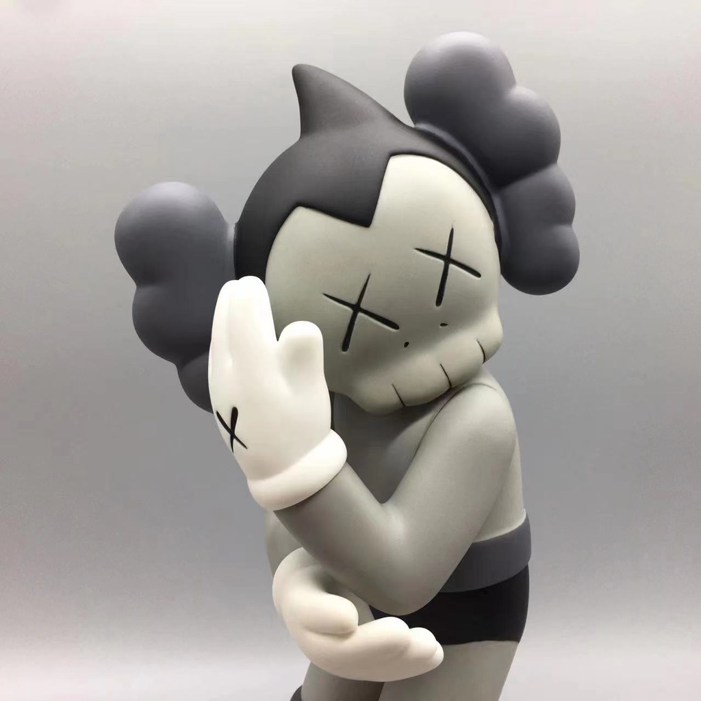 37cm mand kaws mighty atom astroboytetsuwan atom bộ sưu tập đồ chơi hình pvc