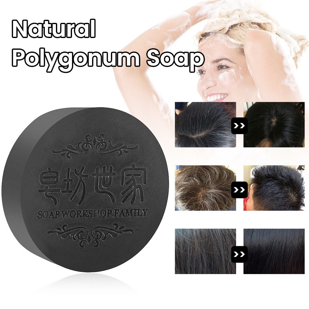 Thúc Đẩy Mọc Tóc Và Ngăn Ngừa Rụng Tóc Xà Phòng Polygonum Multiflorum Dầu Gội Tinh Chất Xà Phòng JULYSTAR