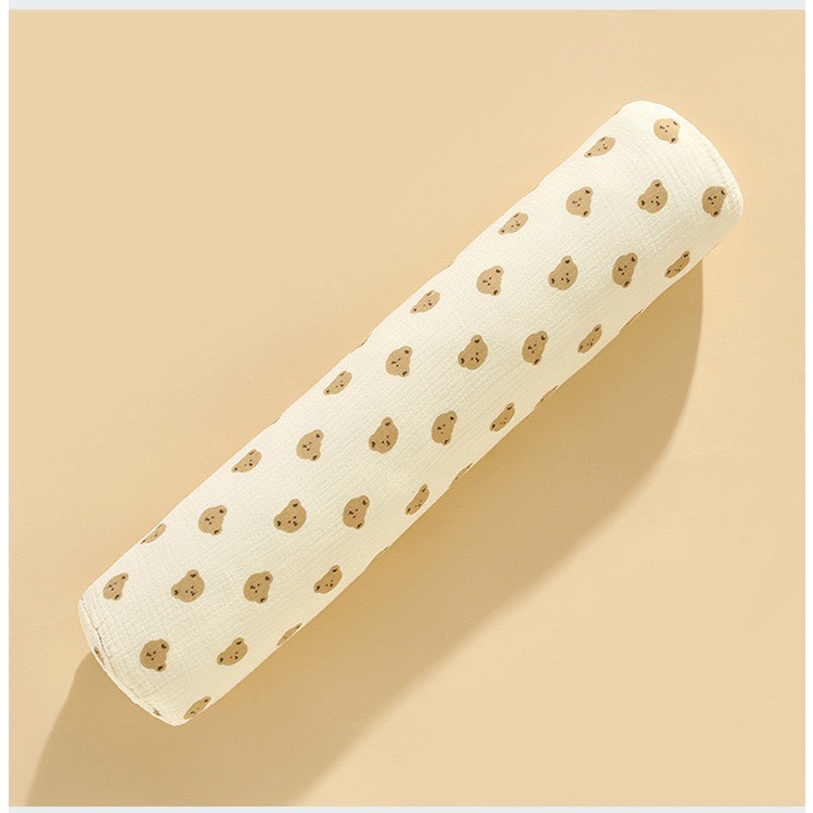 Gối ôm xô muslin Royal HQ ruột Bông cho bé size 52cm CarynShop