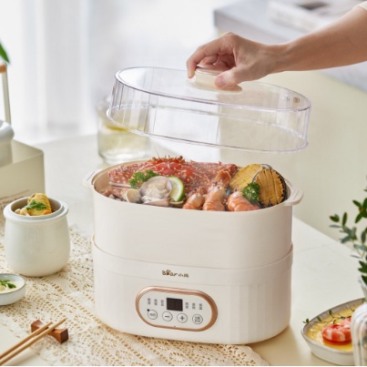 Nồi nấu chậm 2.5L đa năng Bear DDZ-C10V1 - Hàng chính hãng - Bảo hành 18 tháng