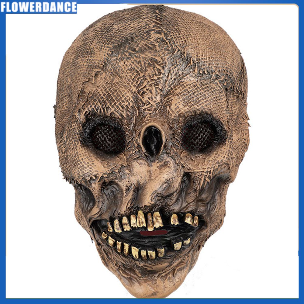 Halloween Ghost Face Mặt nạ kinh dị Hét lên Phim kinh dị Mặt nạ Bù nhìn Kinh dị Mặt nạ ma Mũ đội đầu Trang điểm Đạo cụ biểu diễn Cosplay Người lớn Phụ kiện trang phục Đạo cụ hoa
