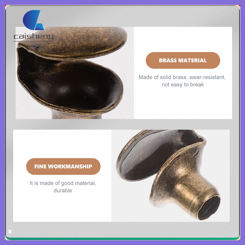 20 cái kim loại dây giày móc đinh tán móc da giày bốt dây khóa tự làm nút khóa du lịch caisheng.vn