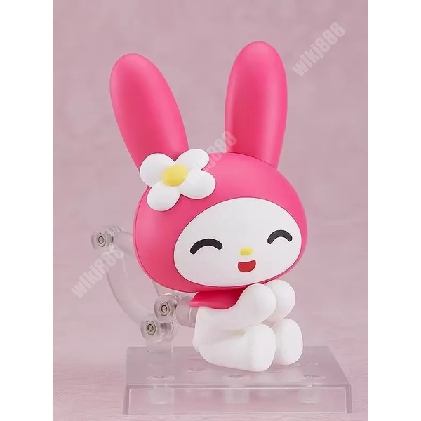 Nendoroid sanrio kuromi melody 1857 1858 phiên bản q dễ thương thay đổi khuôn mặt anime articulado hành động hình mô hình búp bê