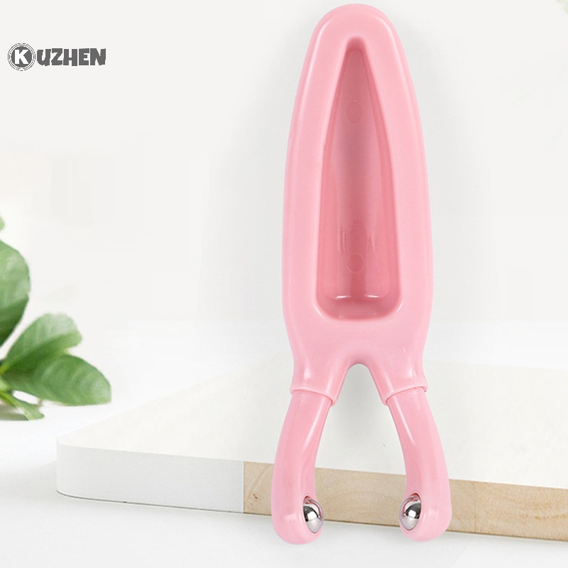 Kuzhen gua sha dụng cụ nạo khuôn mặt bằng nhựa y-shaped fork mũi massage mặt lifg hot