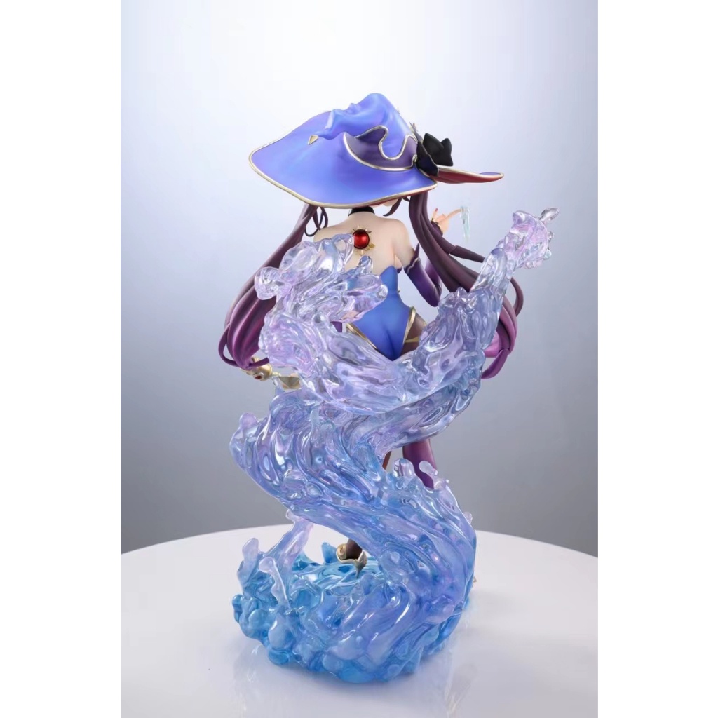 Genshin Impact Mô Hình Nahida Keqing Zhongli Ningguang Trà Đạo Thư Pháp Anime mô hình để bàn làm việc và bàn trang trí.