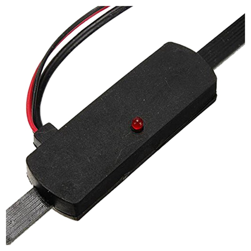 1 Ăng Ten Điện Tử Và 2 Bóng Đèn Led Biển Số Xe Hơi C5W C10W 31mm 3014 18SMD