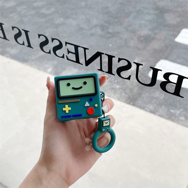 Vỏ Bảo Vệ Hộp Sạc Tai Nghe Samsung Galaxy Buds Pro & Buds2 Pro Không Dây Chống Sốc Hình Ma Máy Chơi Game C