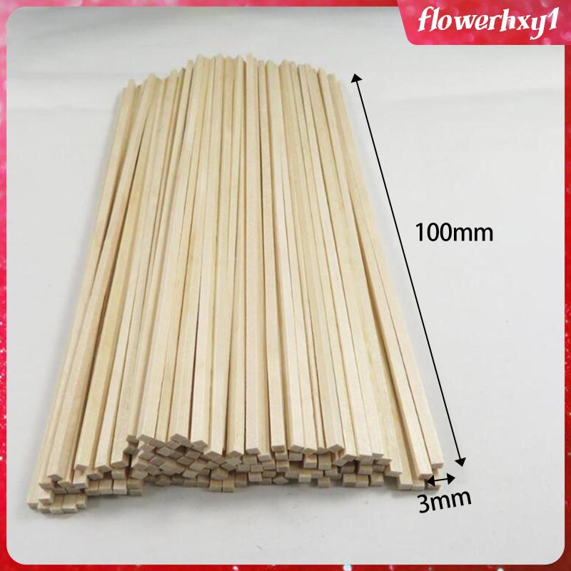 50 Que Gỗ Vuông Chưa Hoàn Thiện Làm Mô Hình Trang Trí Thủ Công
