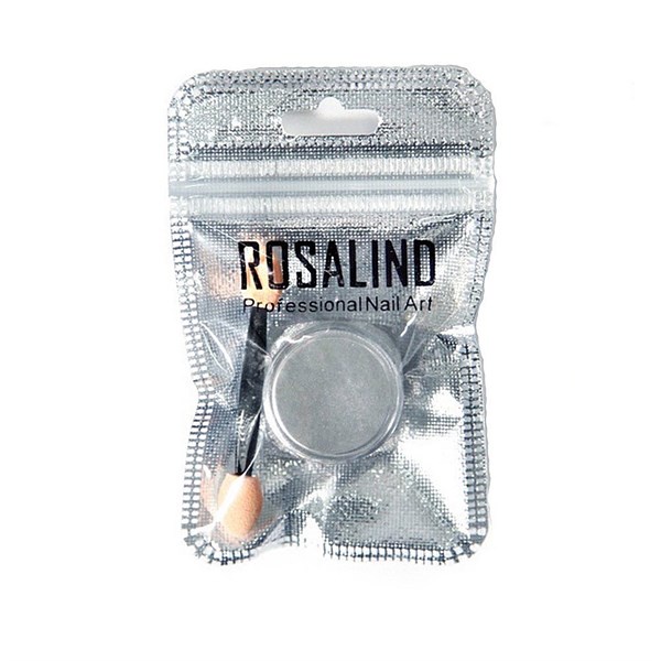 Nhủ tráng gương màu bạc, tráng gương móng, chrome nails silver (Hủ)