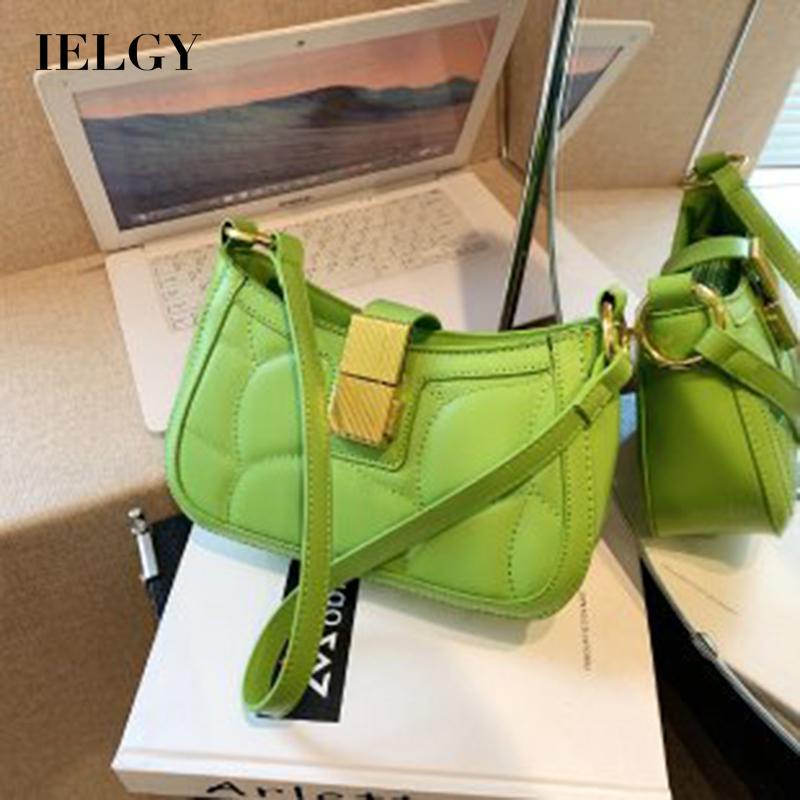 Ielgy niche Túi messenger Đeo Vai Có Cảm Giác Chạm Cao Cấp Cho Nữ