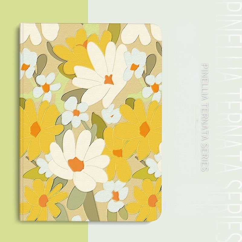 Bao Da Máy Tính Bảng Họa Tiết Hoa Cho Xiaomi Pad 5 Pro 11 Inch Xiaomi 4 Plus