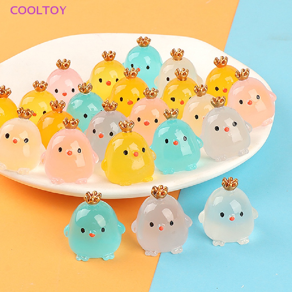 Cooltoy Vương Miện Gà Trống Dạ Quang Trang Trí Phong Cảnh DIY Sáng Tạo Bán Chạy