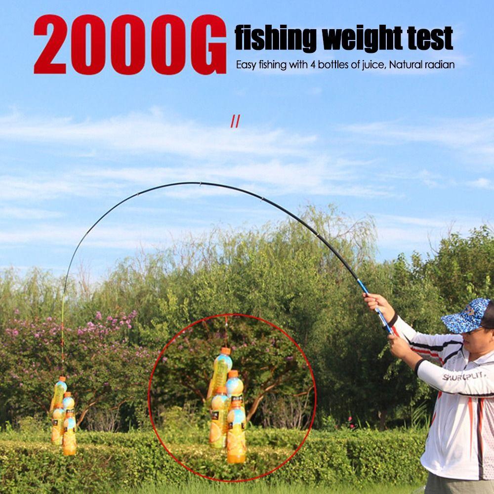 WTTLE Cần Câu Cá Chất Liệu Carbon Cao Cấp Có Thể Thu Gọn Tiện Lợi