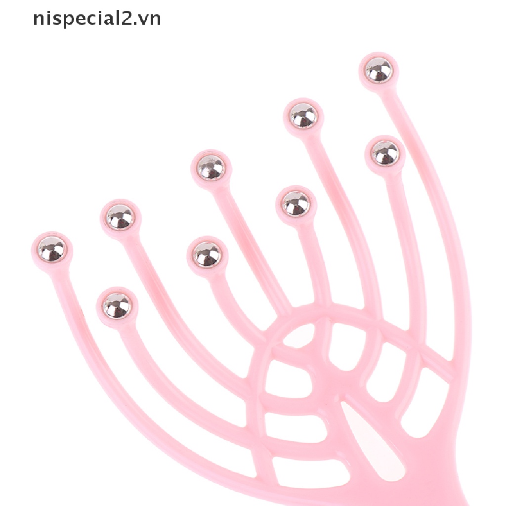 Dụng Cụ Mát Xa Da Đầu Hình Bạch Tuộc Giúp Giảm Căng Thẳng