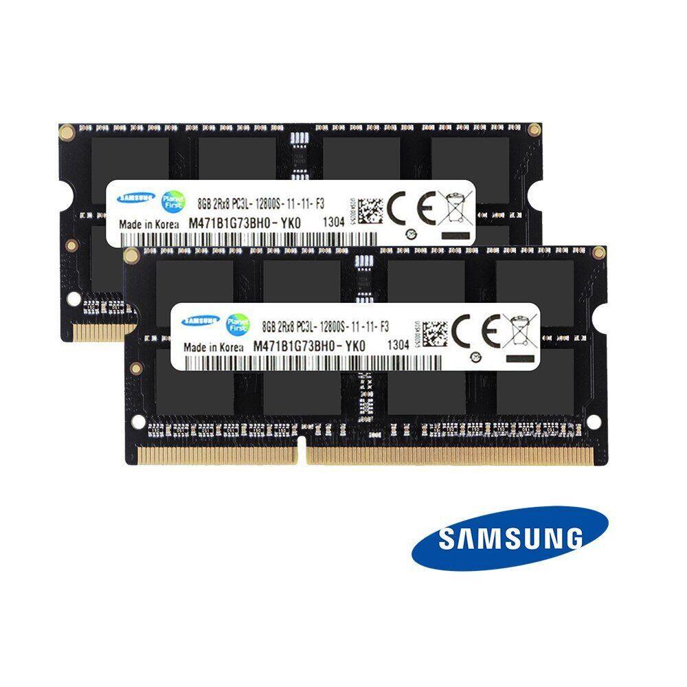 Thẻ Nhớ Laptop Samsung 16GB 2x 8GB DDR3L 1600MHz PC3L-12800S 1.35V Màu Đen