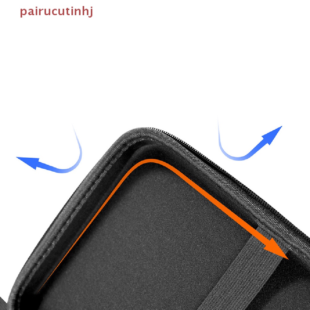 1 Cặp Túi Đựng Vợt Bóng Bàn EVA Chống Nước Có Khóa Kéo Kích Thước 290x195x50mm