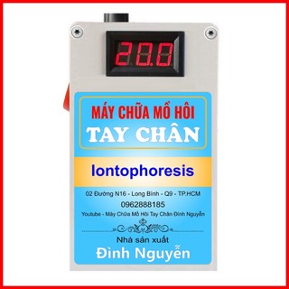 Máy hỗ trợ điều trị bệnh ra mồ hôi tay chân - Đình Nguyễn