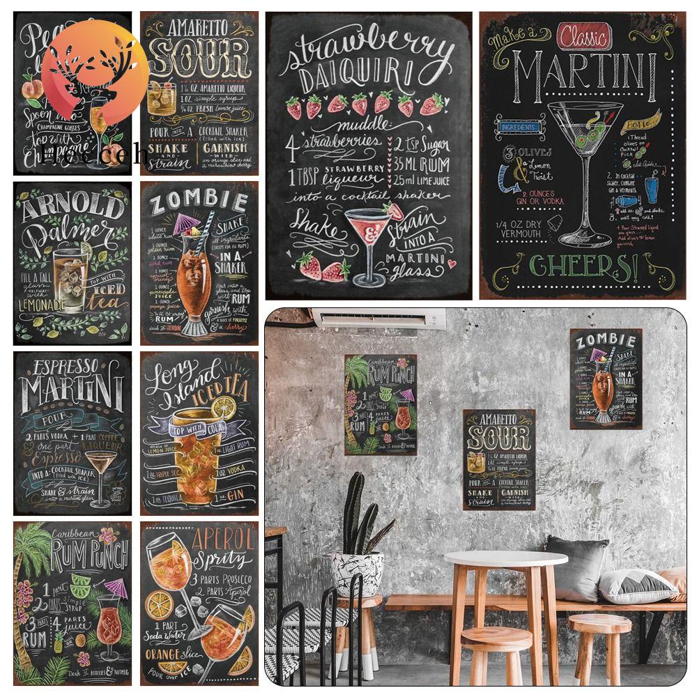 Biển Hiệu Treo Tường Trang Trí Quán Bar Phong Cách Retro