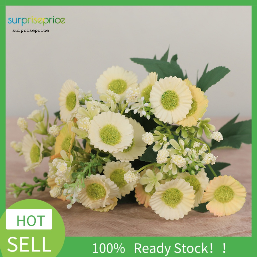 1 Bó Hoa Giả Không Phai Màu An Toàn Cho Văn Phòng