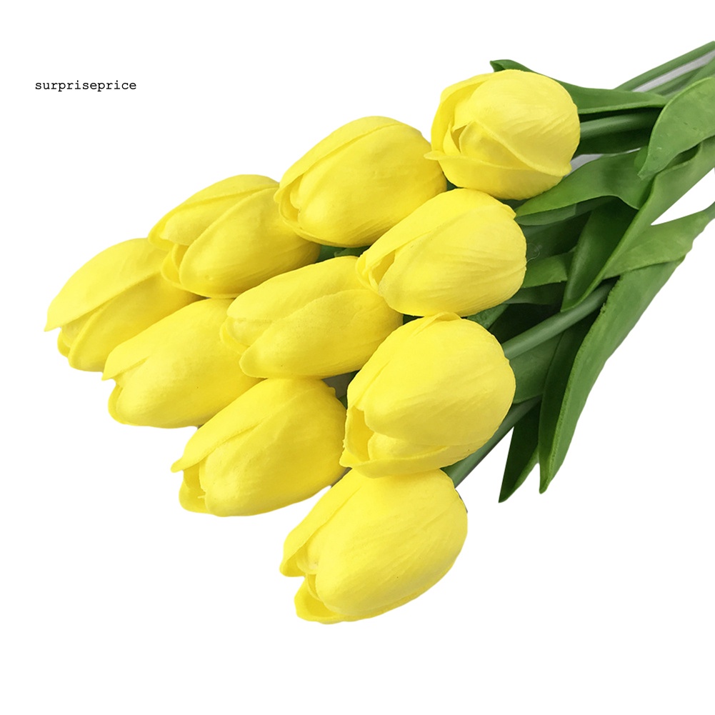 1 Bó Hoa Tulip Giả Để Bàn Trang Trí Tiệc Cưới
