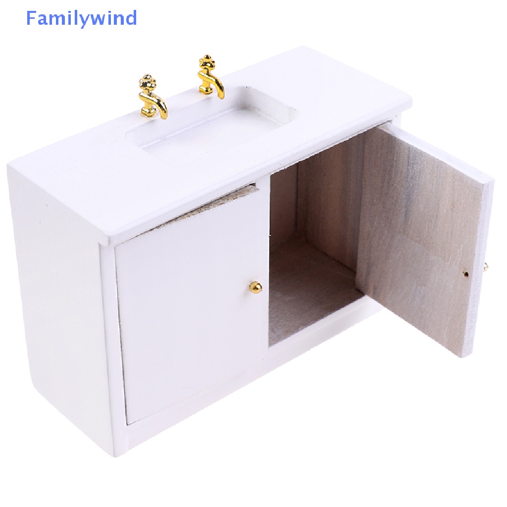 Mô Hình Bồn Rửa Tay Trang Trí Nhà Búp Bê Tỉ Lệ 1 / 12